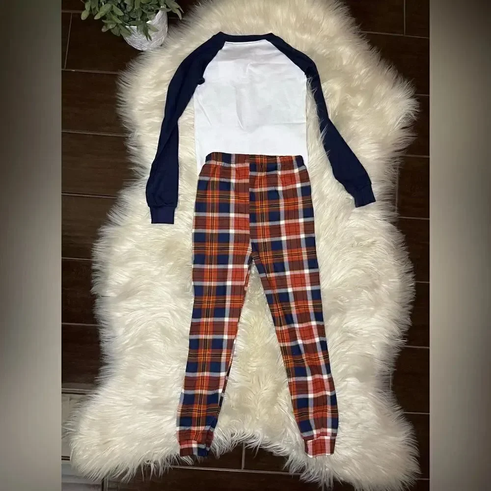 PJ Kids Thankful for my Family cotton pj set sz 5T